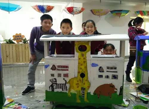 垃圾桶也可以這么藝術(shù),你見過嗎?