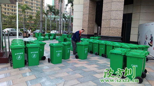 欣方圳塑料環(huán)保垃圾桶，天津市場(chǎng)銷(xiāo)量倍增